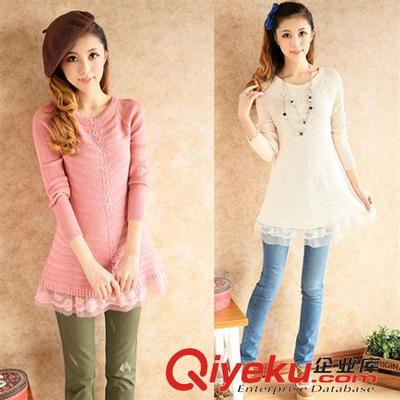 4月份新款 2015新款女裝毛衫中長(zhǎng)款針織衫蕾絲修身毛衣女 廠家直銷圖片|4月份新款 2015新款女裝毛衫中長(zhǎng)款針織衫蕾絲修身毛衣女 廠家直銷產(chǎn)品圖片由吳愛(ài)杰(個(gè)體經(jīng)營(yíng))公司生產(chǎn)提供-